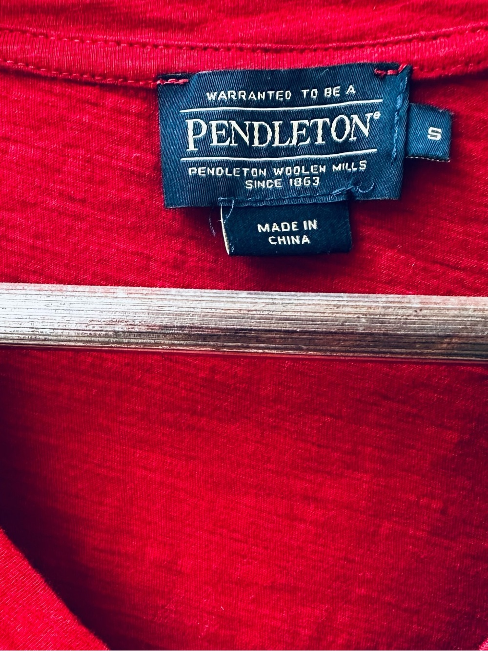 Pendleton V-Neck Tee S - Picture 5 of 6